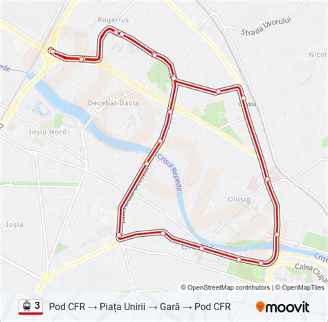 Traseu 3: Program, Stații & Hărți 